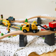 Vláčkodráha Stavba