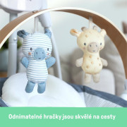 Houpačka pohupující hudební Chambray 0 m+, do 9 kg Ingenuity