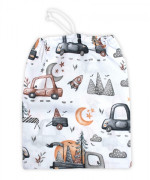 Bavlněný pytlík na přezůvky 40×32 cm 