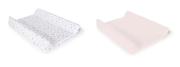 Potah na přebalovací podložku (50x70-80cm) 2 ks Candy pink + Pink stars