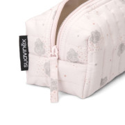 Kosmetická sada na cesty v bavlněné taštičce Suavinex