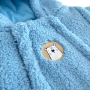 Zimní chlapecká kojenecká kombinéza Pidilidi Blue 