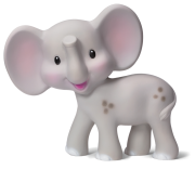 Kousátko přírodní kaučuk Slon Infantino