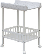 Přebalovací pult Scarlett Pája Hvězdička bílý