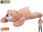 Plyšový medvěd ležící, 100 cm Plush Friends 0m+