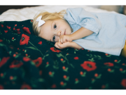 Mušelínová zavinovací plena 120x120cm Dark Summer Poppy