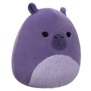 Squishmallows Fialová kapybara - Debra, 13 cm