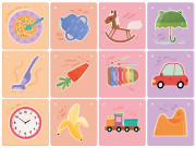 Véééliké první karty Pro batolata KukiKuk