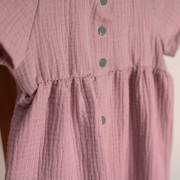 Mušelínové šaty Barunka Powder pink Esito