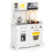 Velká dřevěná kuchyňka pro děti se světly a zvuky + příslušenství