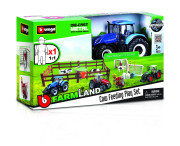 Bburago Farmland Kravská Farma s traktorom