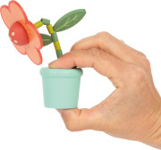 Dřevěné tančící květiny 1 ks Small foot 