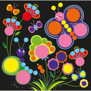 Kreativní sada Kulaté nálepky My arts & crafts Janod