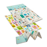 Multifunkční pěnová skládací podložka oboustranná 180 x120 cm City