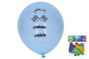 Nafukovací balónek 30 cm v sadě 5 ks - auta