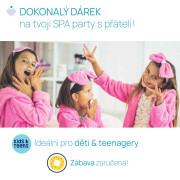 Šumivé koupelové bomby POP pro děti a teenagery 3 ks Chicco