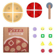 Dřevěná pizza v krabičce Zopa