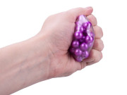 Glamour antistresový míček s křupajícími kuličkami 5 cm