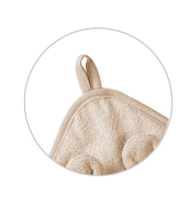 Dětská osuška s kapucí babyono 100x100 cm Králík 