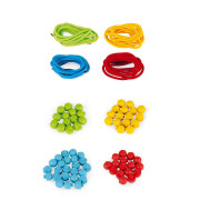 Mozaika a vyšívání s předlohami Montessori Janod