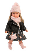 CARLA 54040 Llorens - realistická panenka s látkovým tělem - 40 cm