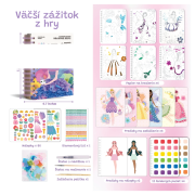 Fashion kreativní kniha Dreamy Fairy