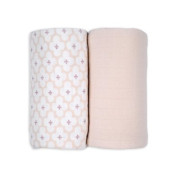 Swaddler Solid Matcha 2 balení 110 x 110 cm Lodger