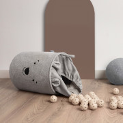 Koš na hračky Premium Bouclé se šňůrkou 43 l Sipo