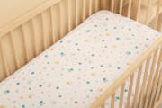 Bavlněné prostěradlo do postýlky 120 x 60 cm Sensillo
