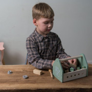 Playful Wood dřevěný box s nářadím 26 ks