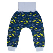 Dětské tepláky Shark modré Esito