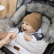 Set zimní fusak Arctic 4v1 + rukavice na kočárek Furry Petite & Mars