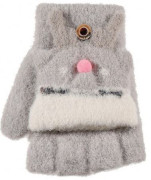 Dětské odklápěcí rukavice se sobíkem 7 - 8 let