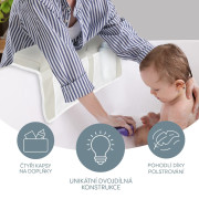 Podložka loketní na okraj vany Grey Zopa