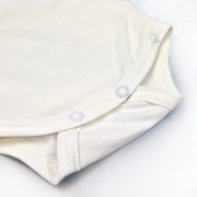 Body tenké zavinovací DR Outlast® UPF 50+ bílá káva Little Angel