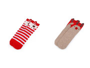 Dámské/dívčí vánoční ponožky v dárkovém zvonečku Vel. 39-41