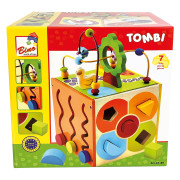 Motorická kostka dřevěná 34 cm