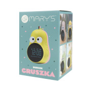 Budík hruška, žlutá Mary's 