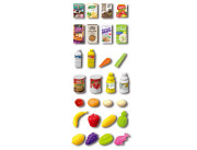 Nákupní vozík s potravinami 40 x 24,5 x 44 cm