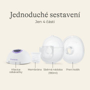 Odsávačka mateřského mléka Handsfree Duo Lansinoh