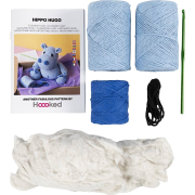 Sada na háčkování hroch Amigurumi 