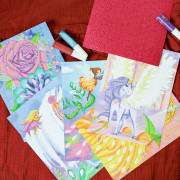 Třpytivá mozaika Svět víl 5+