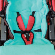 Emitex Zimní fusak Combi 3v1 Deluxe černý/fuchsie