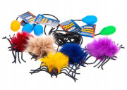 Legrační pavouk skákající 7 cm