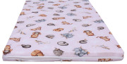 Molitanová matrace do postýlky barevná 120 x 60 x 5,2 cm Scarlett