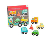 Petit Collage Robustní dřevěné puzzle