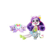 Enchantimals Mořské království rodinka s doplňky Lorinda lemur