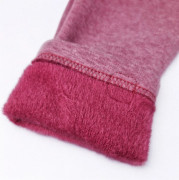 Legíny hřejivé Bordový melír