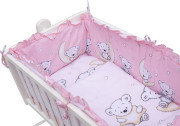 Souprava do kolébky - Scarlett Toro - růžová