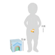 Skládací věž pastelová se zvířátky small foot